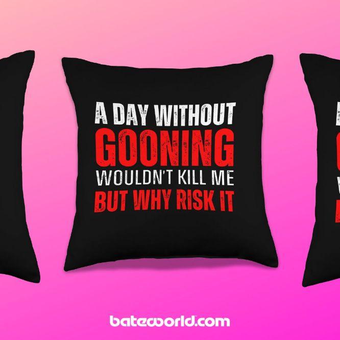 Goon Throw Pillow